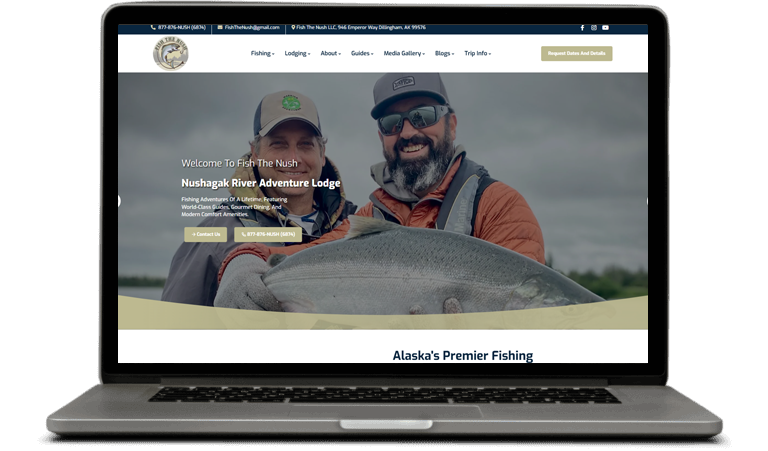 Fish the Nush website