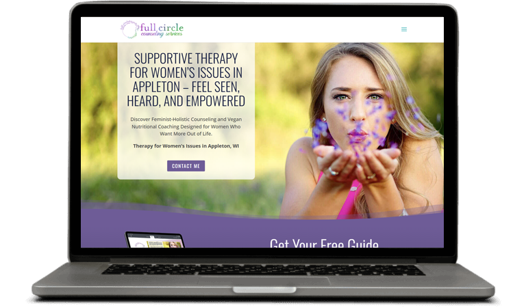 Full Circle Counseling website