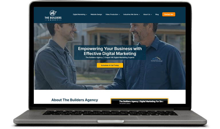 The Builders Agency website
